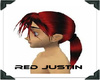 Red Justin Hair