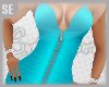 {SE} Zip Dress | Blue