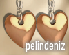 [P] My heart earrings