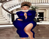 BLUE LONG DRESS RLL