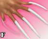 Ⓕ White Nails XL