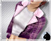 !Pink Plum Puffer coat