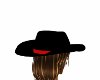 brown/blnd cowboy hat