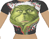 Grinch Crop Top