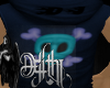 blue DJ skull hoodie