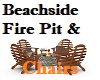 Beach Firepit & Chairs