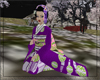 Purple Bamboo Kimono