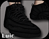 LC. Noah Black Sneakers.