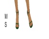 Green Leather Shoes