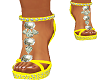 yellow heels