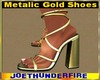 Metalic Gold Shoes