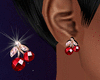 Cherry Gold Earrings