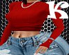 K| Sweat Shirt Red