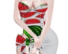 Dress Watermelon Red