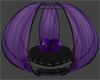 Purple Couple Swing Bed