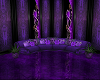 Purple Hears Sofa