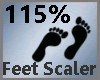 龍 Feet Scaler 115