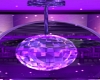 Purple Crystal Disco Bal