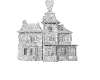 ICED DOLL HOUSE