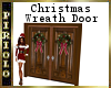Christmas Wreath Door