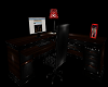 Creator Desk, Wood dark 