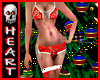 CHRISTMAS SEXY 2PC RED
