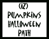 Pumpkins Halloween Path