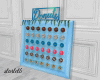 Blue Party Donut Wall