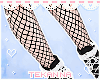 [T] Net stockings Black