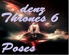 [DL] Thrones 6 poses