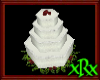 Wedding Cake Rose Red