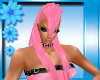 PVC Pink Punk Hair