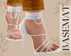 B|Febe White Heels ✿