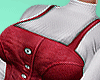 Overalls Dress Burgundy