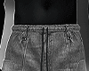 Gray Cargo Denim