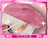 Cozy Beret Pink
