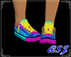 QSJ Rainbow Shoes F