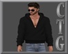CTG  BLACK HOODIE