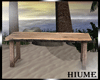 H* Table Rustic Wood
