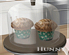 H. Muffins in Cloche
