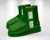 CLEAR GREEN UGGS