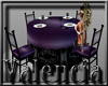 {CV} Purple Guest table