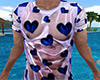 Heart Wet T-Shirt 4 (M)