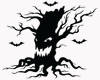 Halloween Tree Cutout