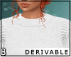 DRV Sweater Zip Skirt