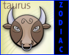 `Zodiac Taurus Sticker