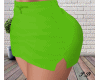 Mini Green Skirt L