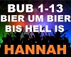𝄞 Hannah - Bier