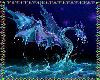 Blue Sparkle Dragon