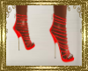 SB Red Spike Heel Pumps